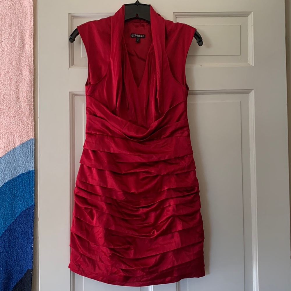 Red dress